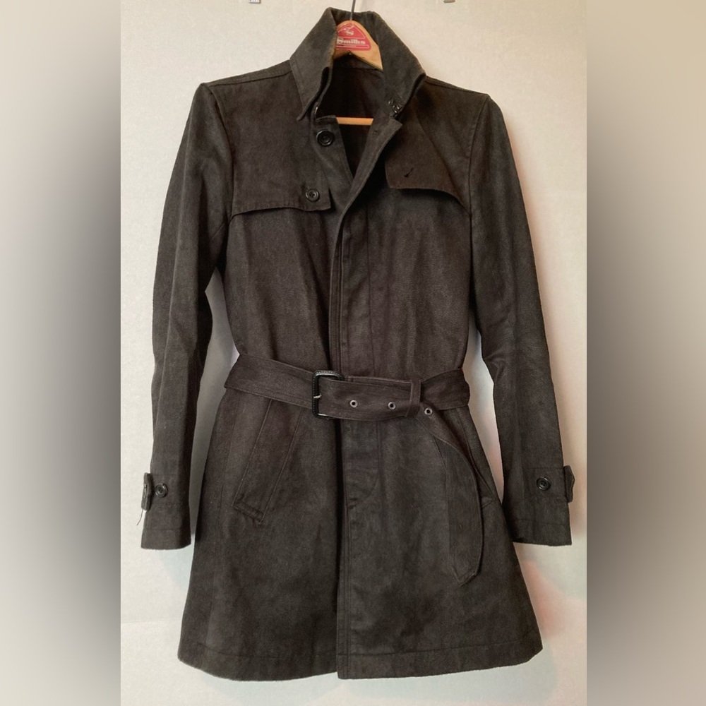 Tornado Mart GUC Size Large Belted Trench Jacket